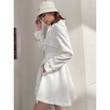 ダブルブレスト フレアトレンチコート | GYDA | 詳細画像4