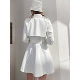 ダブルブレスト フレアトレンチコート | GYDA | 詳細画像5