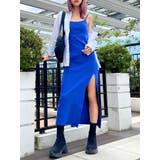 【TINY】DEEPスリットテレコロングワンピース | GYDA | 詳細画像1