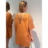 LOS ANGELES BACKレースアップTシャツ | GYDA | 詳細画像17 
