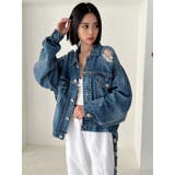 BACK LONGリヨセルダメージGジャン | GYDA | 詳細画像11