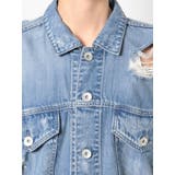 BACK LONGリヨセルダメージGジャン | GYDA | 詳細画像16