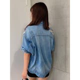 BACK LONGリヨセルダメージGジャン | GYDA | 詳細画像4