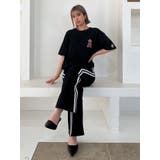 ハイウエスト2ラインフレアカラーパンツ | GYDA | 詳細画像11