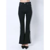 ハイウエスト2ラインフレアカラーパンツ | GYDA | 詳細画像32