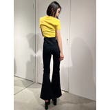 ハイウエスト2ラインフレアカラーパンツ | GYDA | 詳細画像5