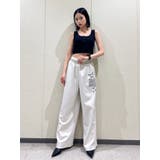 【みちょぱコラボ】LAYEREDデザインワイドパンツ | GYDA | 詳細画像16