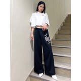 【みちょぱコラボ】LAYEREDデザインワイドパンツ | GYDA | 詳細画像25