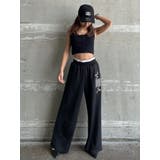 【みちょぱコラボ】LAYEREDデザインワイドパンツ | GYDA | 詳細画像4