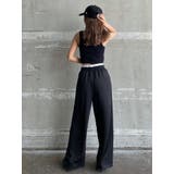 【みちょぱコラボ】LAYEREDデザインワイドパンツ | GYDA | 詳細画像5