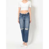 H/W GYDA SLEEK KNEEダメージデザインデニムパンツ | GYDA | 詳細画像19