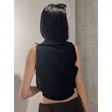 ハーフZIPノースリニットTOPS | GYDA | 詳細画像12 