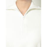 ハーフZIPノースリニットTOPS | GYDA | 詳細画像20 