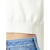 ハーフZIPノースリニットTOPS | GYDA | 詳細画像22 