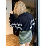 2LINE LOGOテープハーフZIP TOPS | GYDA | 詳細画像10