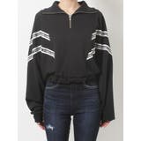 2LINE LOGOテープハーフZIP TOPS | GYDA | 詳細画像40