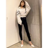 2LINE LOGOテープハーフZIP TOPS | GYDA | 詳細画像8