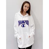オフホワイト | Champion HOODED SWEATSHIRT | GYDA