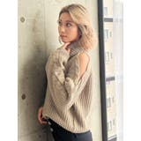 オフタートル オフショル ニット トップス | GYDA | 詳細画像13 