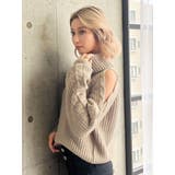 オフタートル オフショル ニット トップス | GYDA | 詳細画像14 