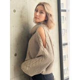 オフタートル オフショル ニット トップス | GYDA | 詳細画像15 