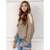 オフタートル オフショル ニット トップス | GYDA | 詳細画像25 