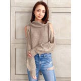 オフタートル オフショル ニット トップス | GYDA | 詳細画像27 