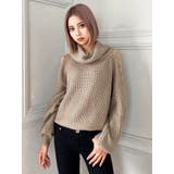 オフタートル オフショル ニット トップス | GYDA | 詳細画像3 