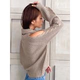 オフタートル オフショル ニット トップス | GYDA | 詳細画像31 