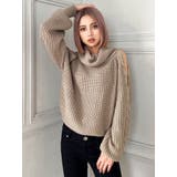 オフタートル オフショル ニット トップス | GYDA | 詳細画像4 