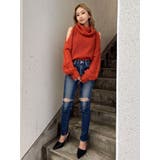 オフタートル オフショル ニット トップス | GYDA | 詳細画像48 