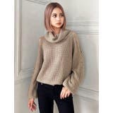 オフタートル オフショル ニット トップス | GYDA | 詳細画像5 