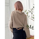 オフタートル オフショル ニット トップス | GYDA | 詳細画像7 