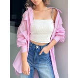 ピンク | シンプルストライプシャツ | GYDA