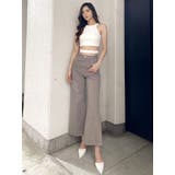 ハイウエスト ダメージカラー ワイドパンツ | GYDA | 詳細画像15