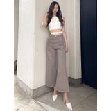 ハイウエスト ダメージカラー ワイドパンツ | GYDA | 詳細画像16