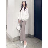 ハイウエスト ダメージカラー ワイドパンツ | GYDA | 詳細画像19