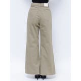 ハイウエスト ダメージカラー ワイドパンツ | GYDA | 詳細画像25