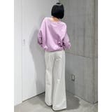 ハイウエスト ダメージカラー ワイドパンツ | GYDA | 詳細画像9