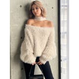 オフショルシャギーチョーカーニット TOPS | GYDA | 詳細画像22