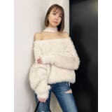 オフショルシャギーチョーカーニット TOPS | GYDA | 詳細画像25