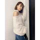 オフショルシャギーチョーカーニット TOPS | GYDA | 詳細画像29