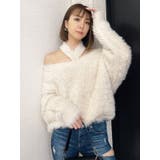 オフショルシャギーチョーカーニット TOPS | GYDA | 詳細画像38