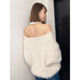 オフショルシャギーチョーカーニット TOPS | GYDA | 詳細画像41