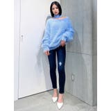 オフショルシャギーチョーカーニット TOPS | GYDA | 詳細画像46