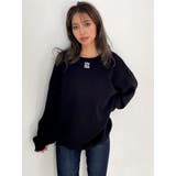 GYDA（ジェイダ）の「スキッパールーズニットトップス（ニット