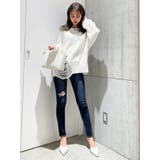 クラッシュ LOOSE ニットトップス | GYDA | 詳細画像21