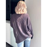 クラッシュ LOOSE ニットトップス | GYDA | 詳細画像26