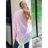 クラッシュ LOOSE ニットトップス | GYDA | 詳細画像30