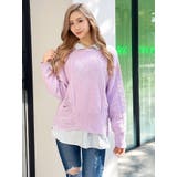 クラッシュ LOOSE ニットトップス | GYDA | 詳細画像32